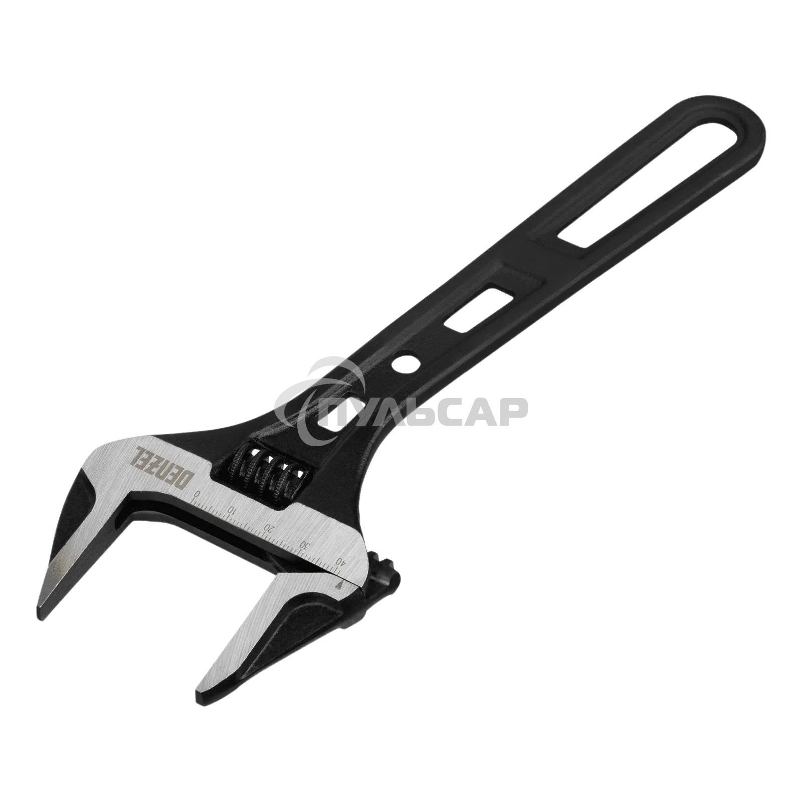 Ключ разводной Denzel 250 мм, CrV, кованый