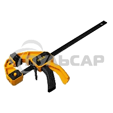 Струбцина Denzel F-образная, быстрозажимная, 300 х 80 мм, усиленный нейлоновый корпус