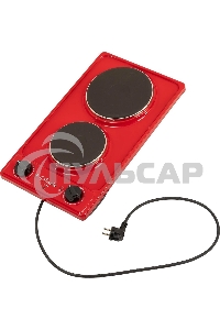 Электрическая плитка Лысьва ЭПБ 22 вишневый (настольная)