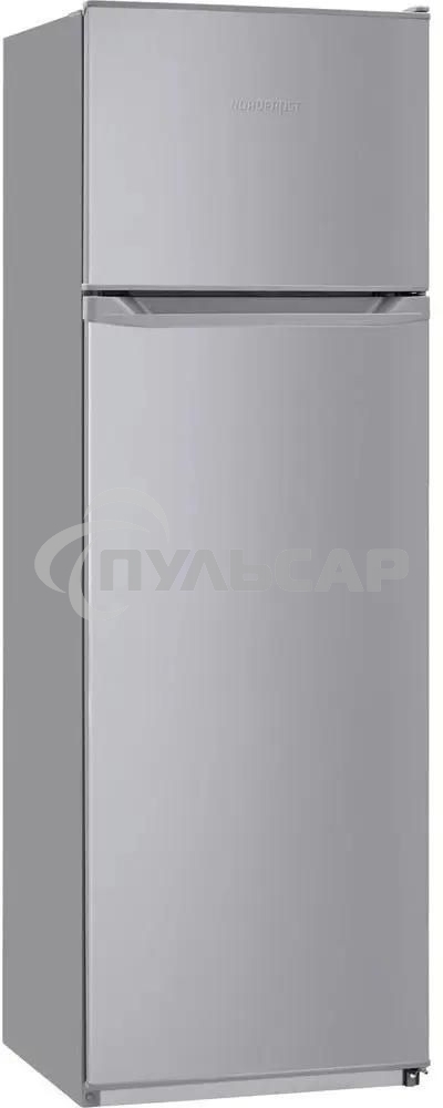 Холодильник Nordfrost NRT 144 132 серебристый двухкамерный 262/68 л морозилка сверху, капельная система