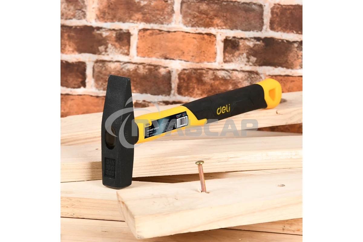 Молоток слесарный Deli DL442003 300 гр фибергласовая рукоять