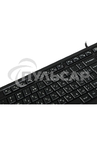 Клавиатура проводная A4Tech Fstyler FKS10, USB, черный/серый