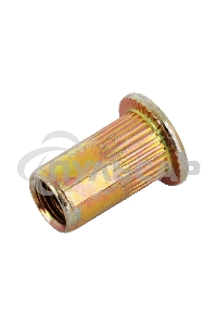 Заклепки резьбовые Denzel стальные, оцинкованные, М5, пластиковый кейс, 100 шт.