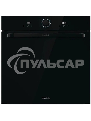 Духовой шкаф электрический Gorenje BOS67371SYB черный, встраиваемый