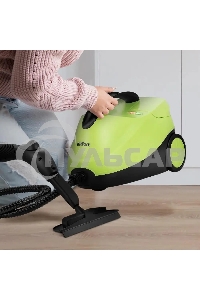 Пароочиститель напольный Kitfort КТ-9186 2000Вт салатовый/черный