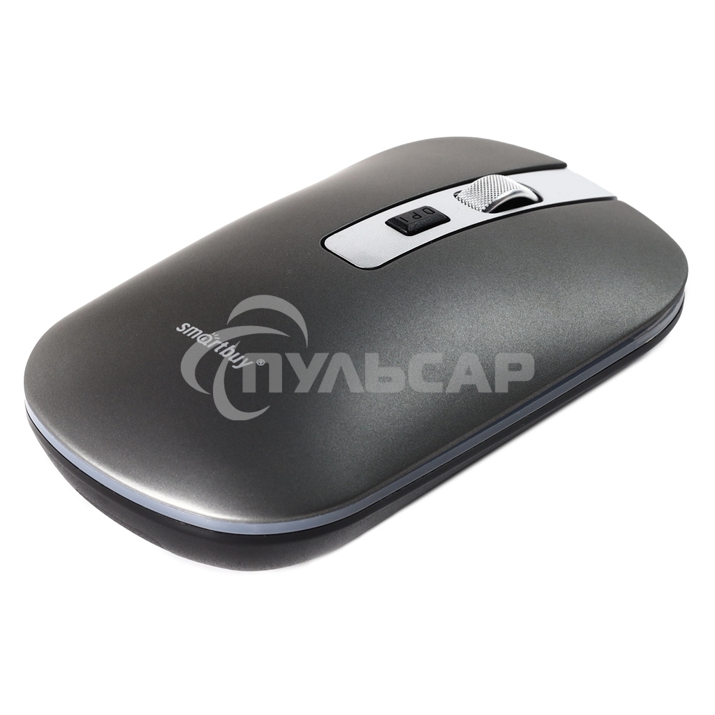 Мышь беспроводная Smartbuy (SBM-402CAG-G) 402CAG серый металлик