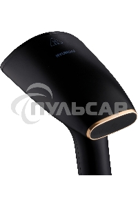 Отпариватель ручной Hyundai H-HS01820 1800Вт черный/золотистый