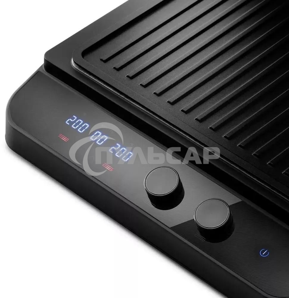 Электрогриль Kitfort КТ-1636 1800Вт серебристый