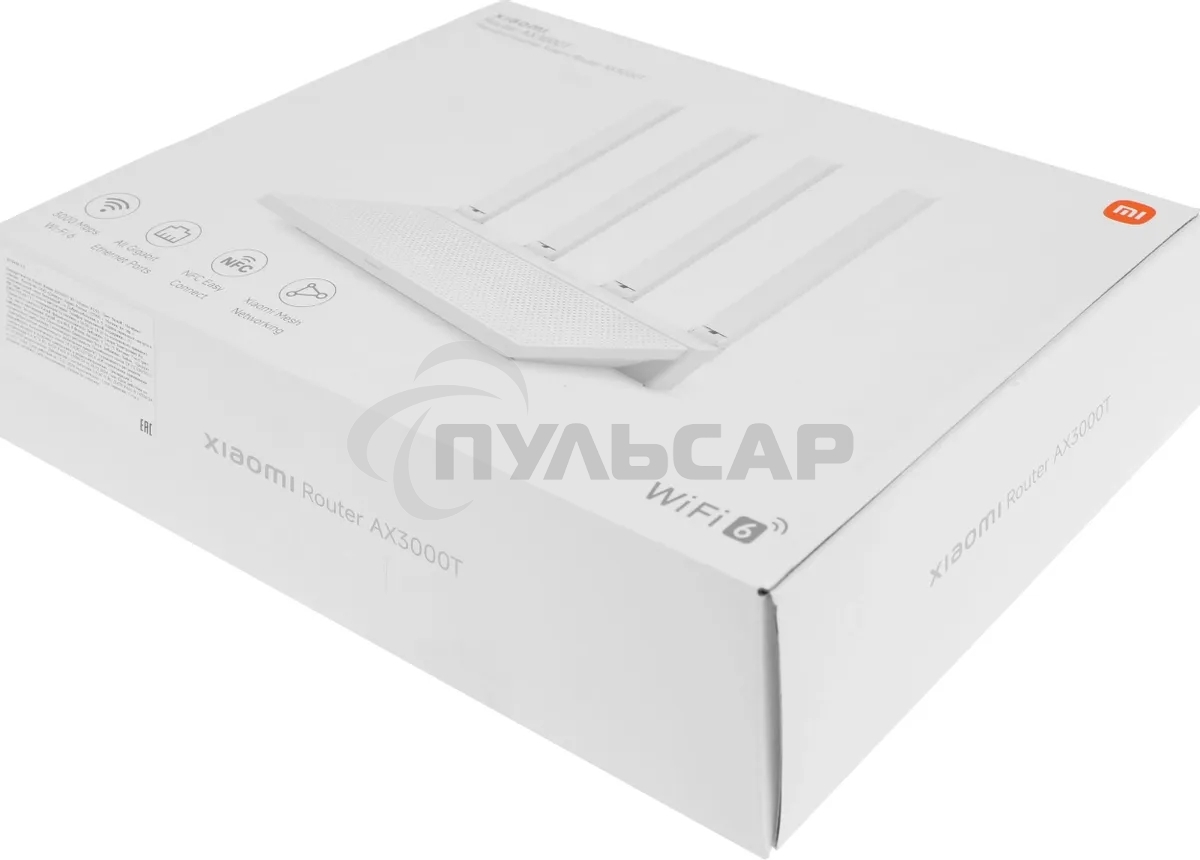 Маршрутизатор Wi-Fi Xiaomi Router AX3000T RU