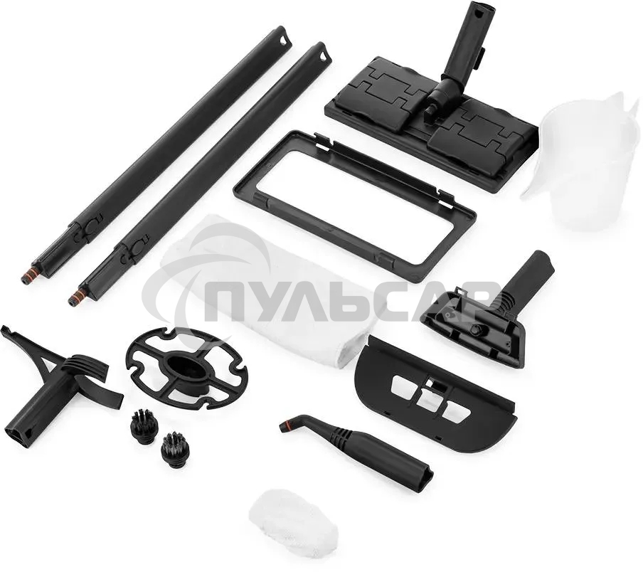 Пароочиститель напольный Kitfort КТ-9186 2000Вт салатовый/черный