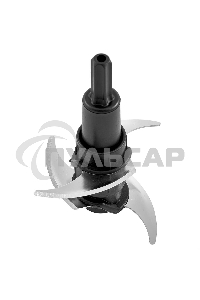 Блендер погружной DELTA LUX DE-7011B черный 1500 Вт, ТУРБО, измельчитель, стакан, венчик (8)