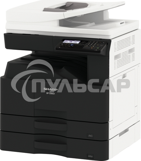 МФУ лазерное Sharp BP-20M24T, А3, ч/б, печ. до 24 стр/мин., 600 x 600 dpi, Ethernet, USB