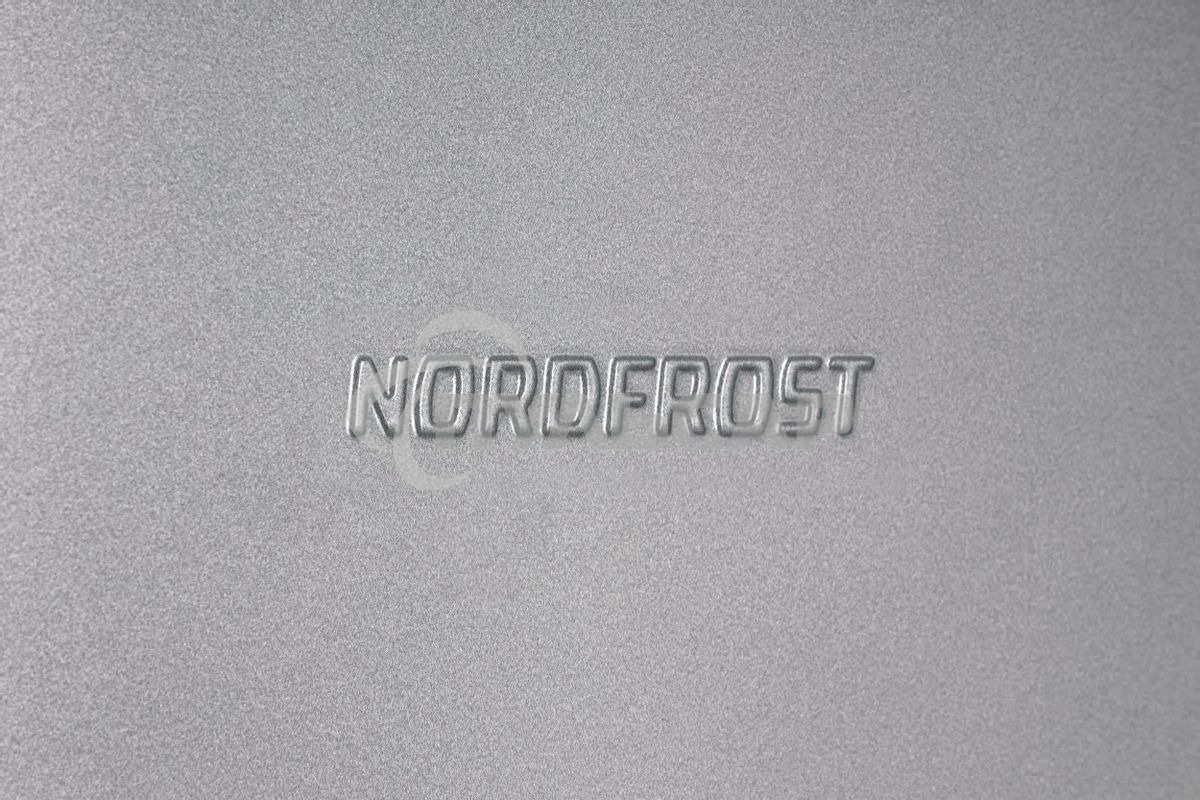 Холодильник Nordfrost NRB 152 S серый двухкамерный 205/115 л морозилка снизу