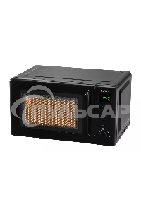 Микроволновая печь Harper HMW-20ST02 черный, 20 л, 700 Вт, переключатели - поворотный механизм/кнопки