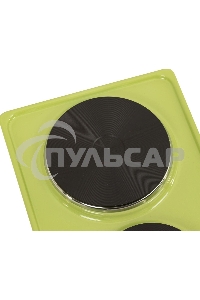 Электрическая плитка Лысьва ЭПБ 22 зеленый (настольная)