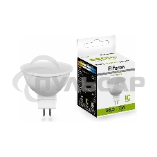 Лампа светодиодная Feron LB-26 7W 230V G5.3 4000K MR16 матовая