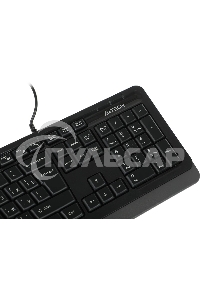 Клавиатура проводная A4Tech Fstyler FKS10, USB, черный/серый
