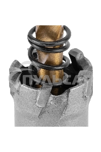 Коронка по металлу Denzel твердосплавная, 19 мм