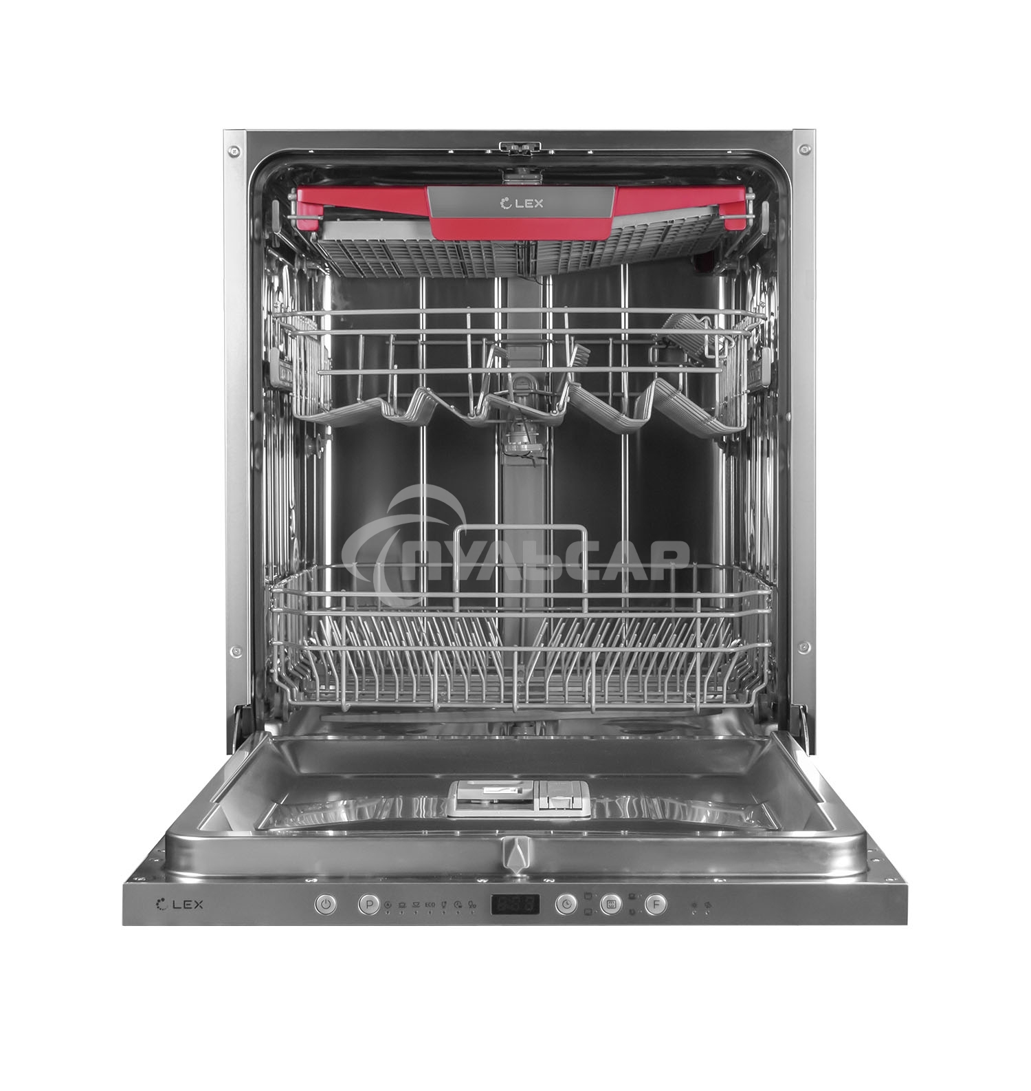 Встраиваемая посудомоечная машина LEX PM 6073 B, нержавеющая сталь, 59.8 см, 14 компл., 44 дБ, класс A+++