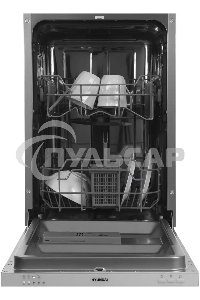 Встраиваемая посудомоечная машина Hyundai HBD 440P, белый, 44.8 см, 9 компл., 49 дБ, класс A++