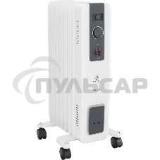 Радиатор масляный Royal Clima ROR-FR7-1500M 1500Вт белый/черный