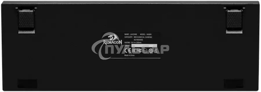 Клавиатура проводная Defender Redragon Lakshmi, USB, черный