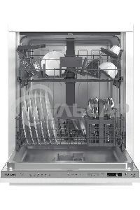 Встраиваемая посудомоечная машина 60 см HI 4D66 DW, нержавеющая сталь, 59.8 см, 14 компл., 46 дБ, класс A