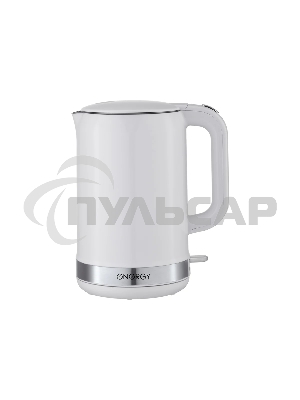 Чайник электрический Energy E-218 белый, диск 1,7 л
