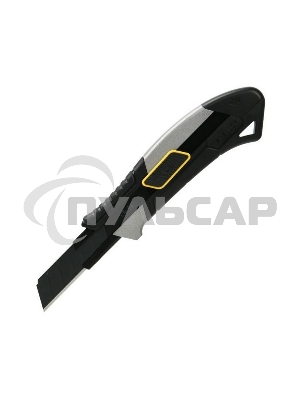 Технический нож Deli DL4256 18мм, корпус из алюминиевого сплава, прорезиненная рукоятка