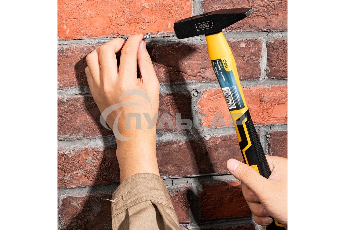 Молоток слесарный Deli DL442003 300 гр фибергласовая рукоять