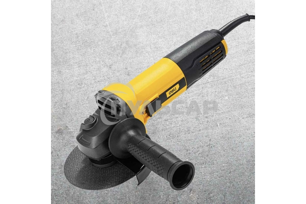 Углошлифовальная машина сетевая Deli DL-JM125-E1 (900Вт, 125мм, 12000об/мин, картон)