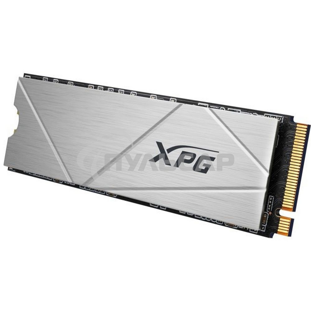 Накопитель SSD ADATA XPG GAMMIX S60, 2Tb, PCIe 4.0 x4, M.2 2280, NVMe, R/W 5000/4200, с радиатором