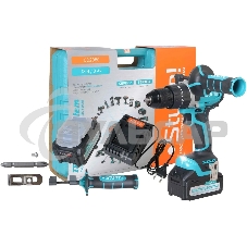 Дрель-шуруповерт Sturm! CD2080 аккум. патрон:быстрозажимной (кейс в комплекте)