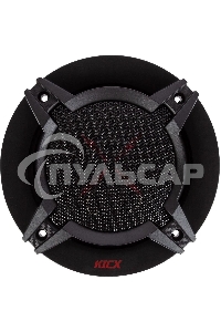 Колонки автомобильные Kicx ST 132 80Вт 89дБ 4Ом 13см (5дюйм) (ком.:2кол.) коаксиальные трехполосные