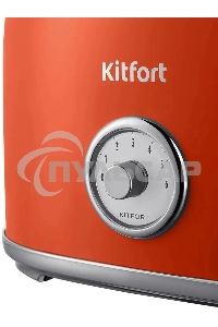 Тостер Kitfort КТ-6456 980Вт красный/серебристый
