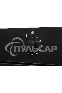 Духовой шкаф Электрический Hyundai HEO 6631 BG черное стекло