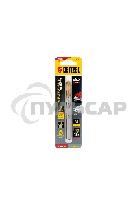 Сверло спиральное по металлу Denzel 8,5 x 117мм, Р6М5, Golden Tip