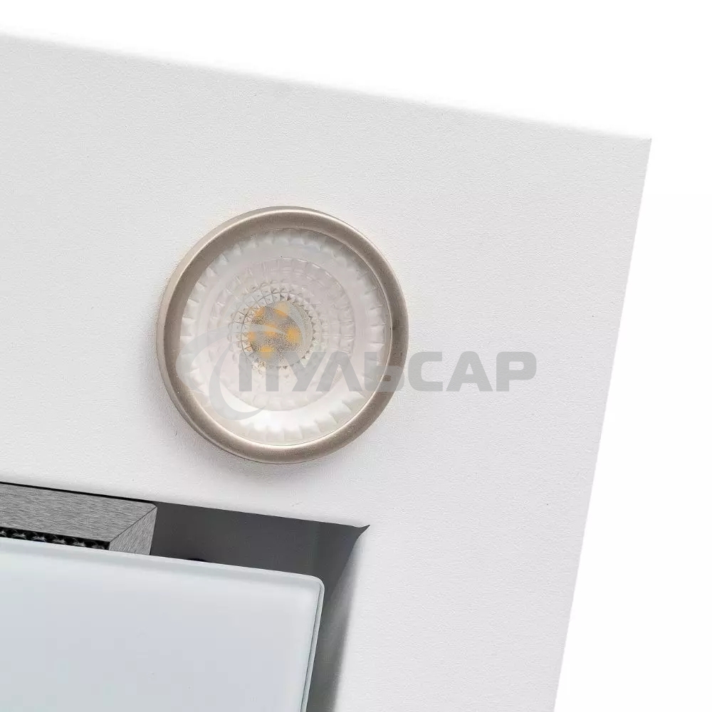 Вытяжка встраиваемая DeLonghi Cosetta 710 BB белый, 70 см, 1200 куб. м/ч, 63 дБ