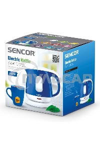 Чайник электрический Sencor SWK 1012BL 1 л, 1100 Вт, синий
