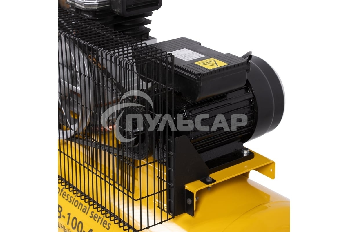 Компрессор воздушный ременной масляный Ballu BCB-100-440 желтый