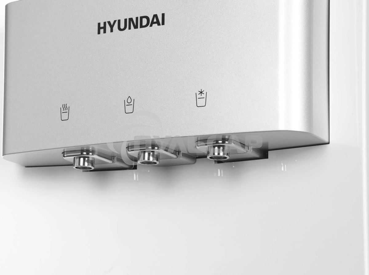 Кулер Hyundai H-WD2150E напольный электронный белый