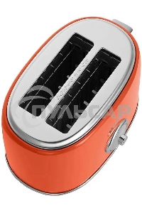 Тостер Kitfort КТ-6456 980Вт красный/серебристый