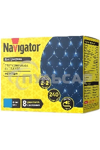 Гирлянда Navigator NGF-N01-240B-12-2x2m-230-TR-IP20