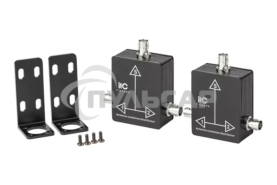Комбайнер T-526FX ITC, антенный 2:1, всенаправленная инсталляционная широкополосная (180 градусов), совместимы только с антенной дистрибуцией серии T-526, в комплекте 2 штуки, цена указана за комплект