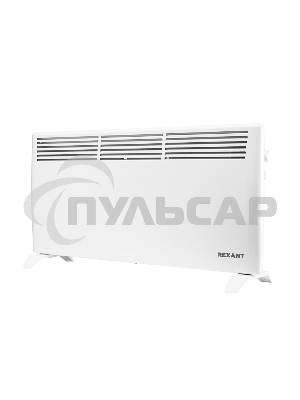 Конвектор Rexant 60-0117 белый, 2000 Вт, 25 м2, термостат