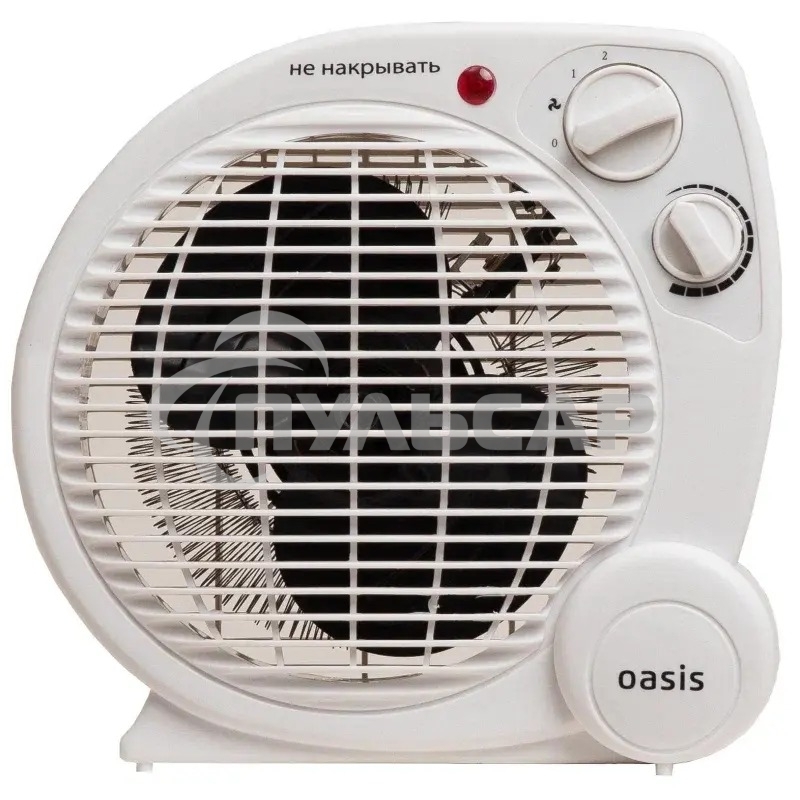 Тепловентилятор Oasis SG-20R (F) белый, 2000 Вт, 20 м2