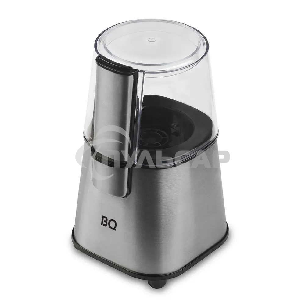 Кофемолка BQ CG1004 Steel-Black, Мощность 220 Вт, 60 г максимальная загрузка