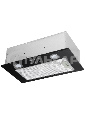 Вытяжка встраиваемая Zigmund & Shtain K 018.5 B черный, 50 см, 660 куб. м/ч, 58.6 дБ