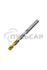 Сверло спиральное по металлу Denzel 8,5 x 117мм, Р6М5, Golden Tip