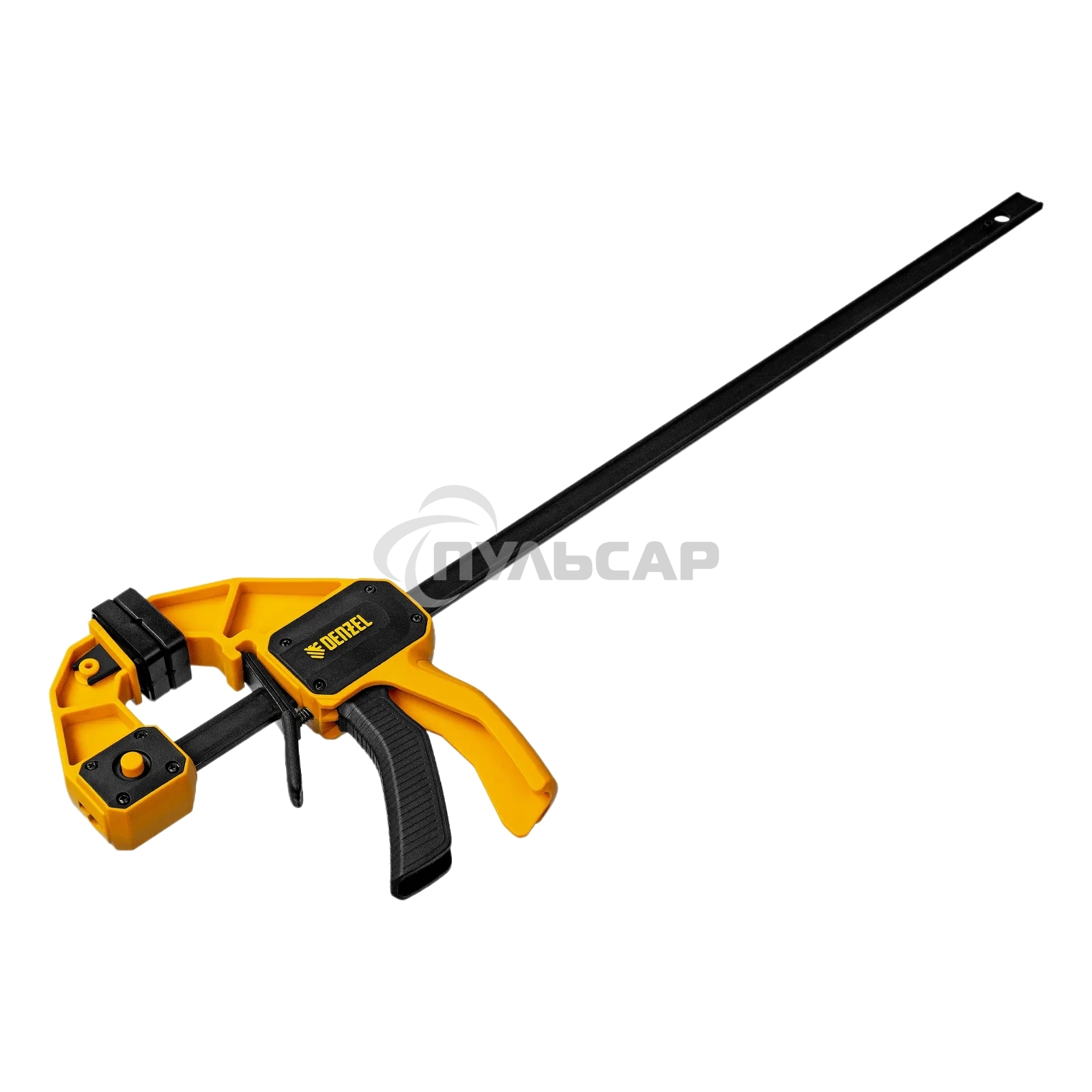 Струбцина Denzel F-образная, быстрозажимная, 450 х 80 мм, усиленный нейлоновый корпус